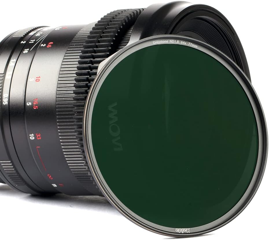 Haida ND1000 Filter, 62 mm, 10 Blendenstufen, Graufilter, mehrschichtiger Objektivfilter mit goldene