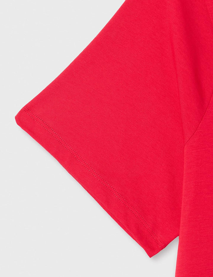 Armani Exchange Herren Seitlichem Logo T-Shirt, Lipstick Red