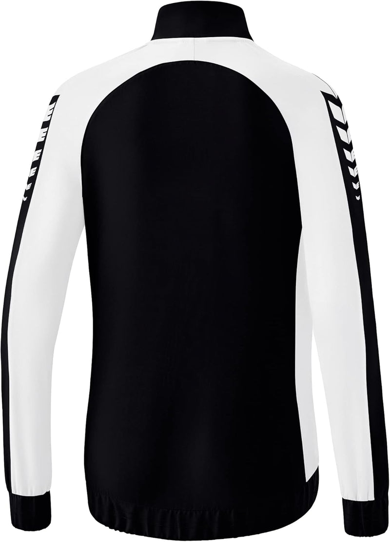 Erima Damen Six Wings Präsentationsjacke 40 Schwarz/Weiss, 40 Schwarz/Weiss