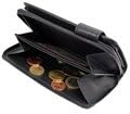 GoBago Branco Leder Damen Geldbörse Portemonnaie Geldbeutel (Toupe), Toupe