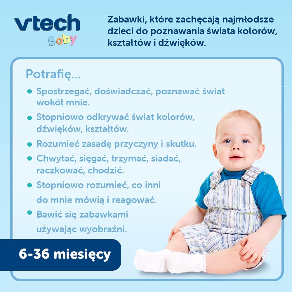 Vtech 60103 Funkelnde Hula-Kugel Spielzeug, Bunt, Od 6 miesięcy