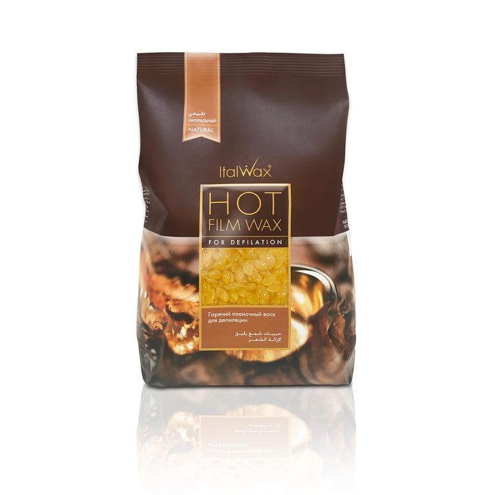 Italwax Natural – 1Kg - Waxing Perlen für Haarentfernung - Natürliche Formulierung für alle Hauttype