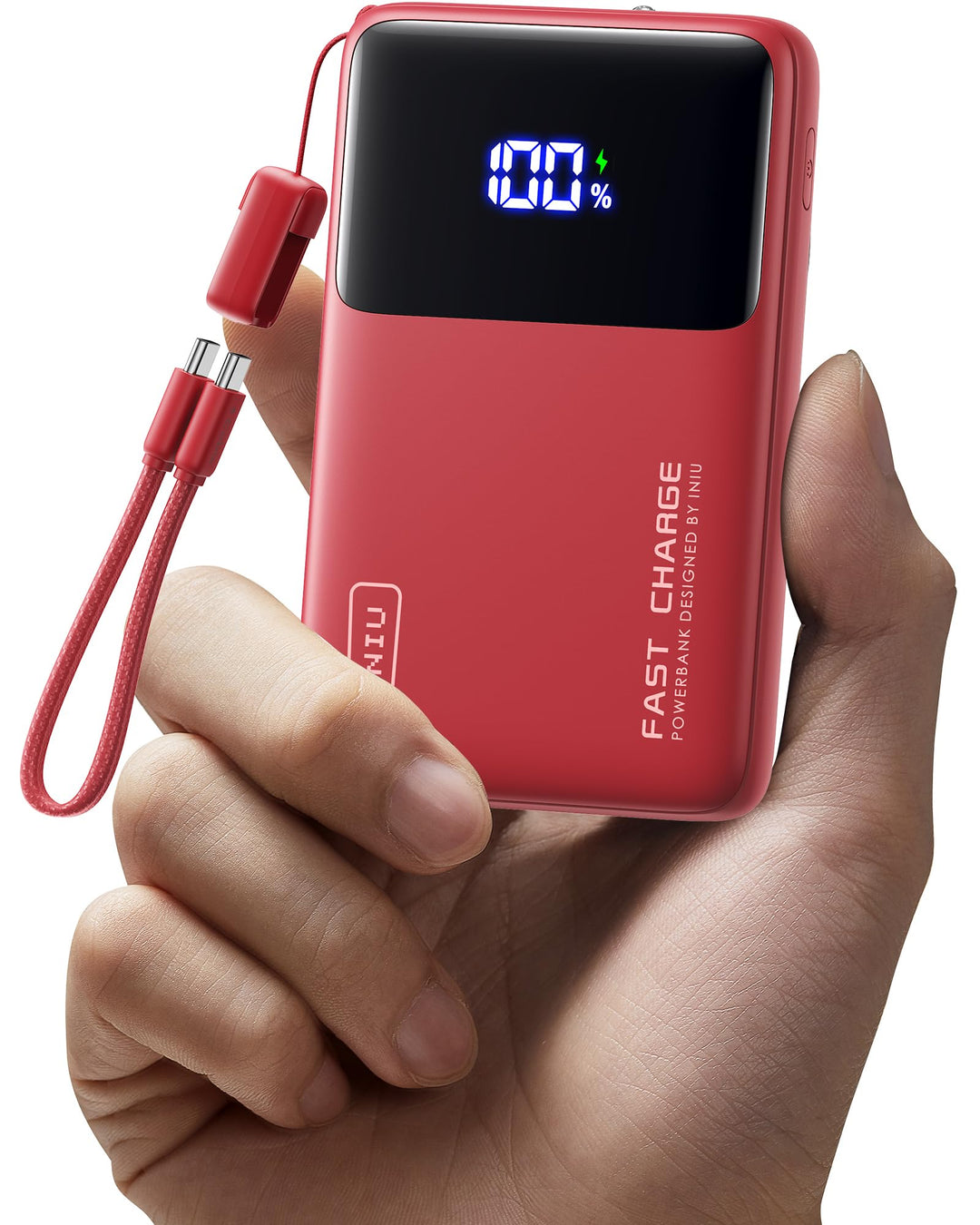 INIU Power Bank, Ultra Slim 22,5W 10000mAh Powerbank Leicht und Leistungsstark, Mini Outdoor Camping