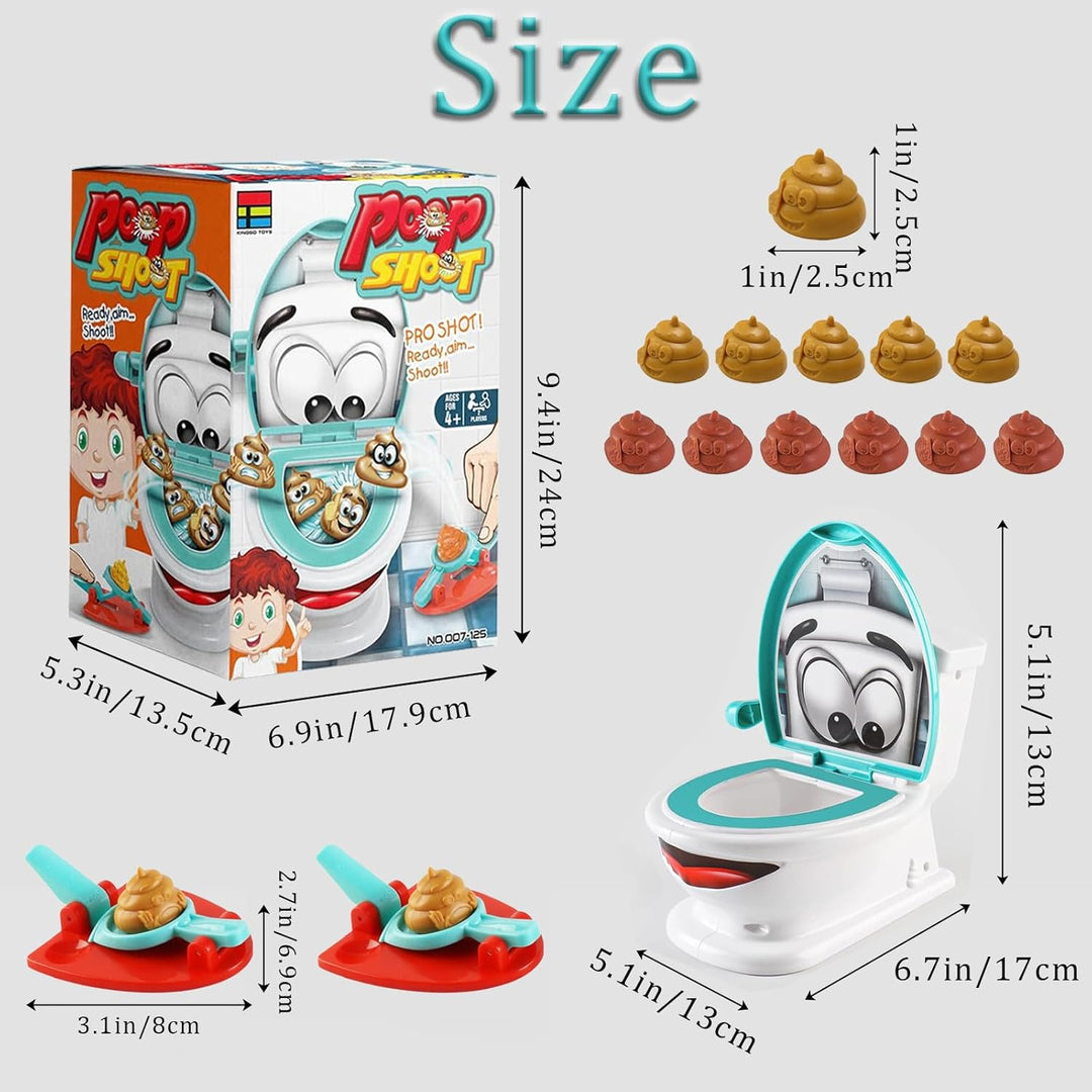 POPOYU Kacka Alarm Spiel,Pups Spielzeug,Klospiel Kinder,Toilet Game,Toilettenspielzeug für Kinder Si