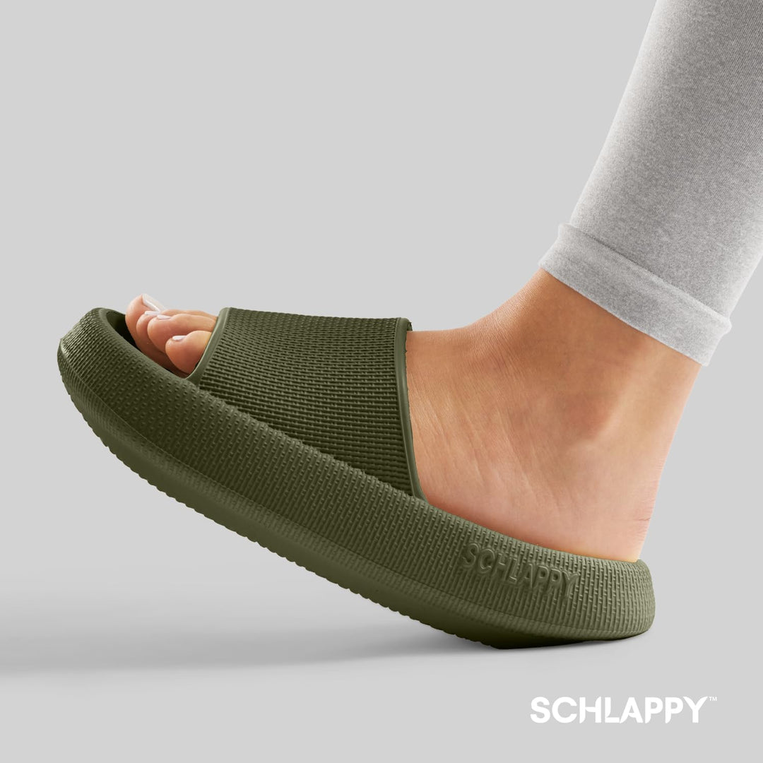 SCHLAPPY Original Badeschuhe für Damen&Herren, Nachhaltige Badelatschen&Wolkenschuhe Umweltfreundlic