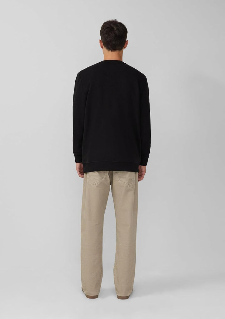 s.Oliver Sweatshirt aus Baumwollmix mit Crew Neck S 9999_schwarz, S 9999_schwarz