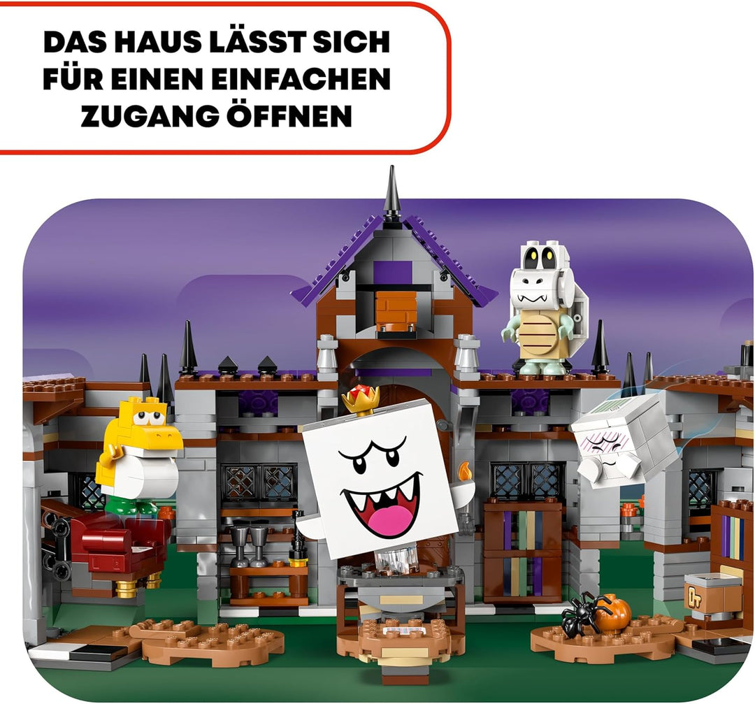LEGO Super Mario König Buu Huus Spukhaus, Spielzeuggeisterhaus für Kinder, Nintendo Set zum Sammeln,