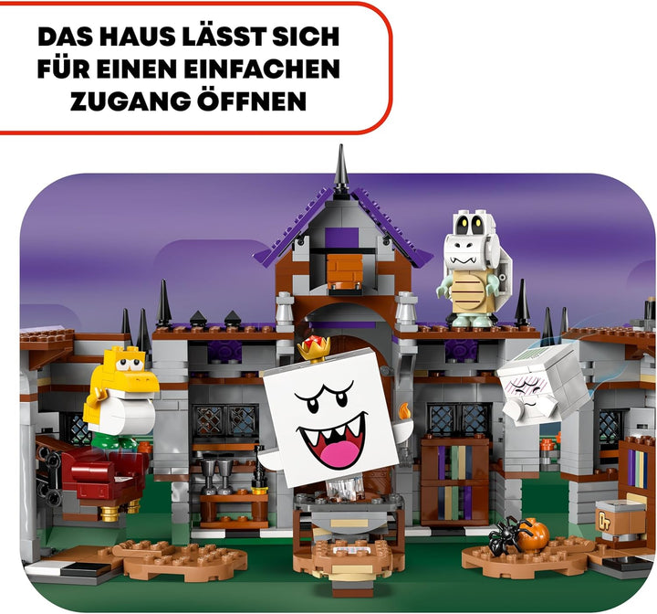 LEGO Super Mario König Buu Huus Spukhaus, Spielzeuggeisterhaus für Kinder, Nintendo Set zum Sammeln,