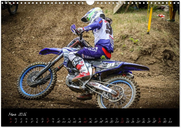Motocross Racing 2026 (Wandkalender 2026 DIN A3 quer), CALVENDO Monatskalender: Actionreiche Fotos a