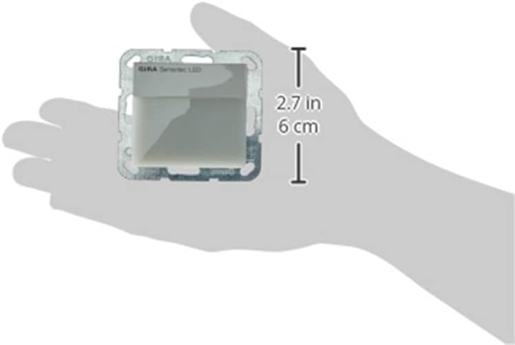 Gira 2237803 Sensotec LED UP-Bewegungsmelder ST55 rw-glänzend, ohne Fernbedienung, Weiss