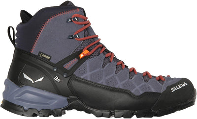 Salewa Herren Ms Alp Trainer Mid GTX Trekking-& Wanderstiefel 39 EU Ombre Blue Fluo Orange, 39 EU Om