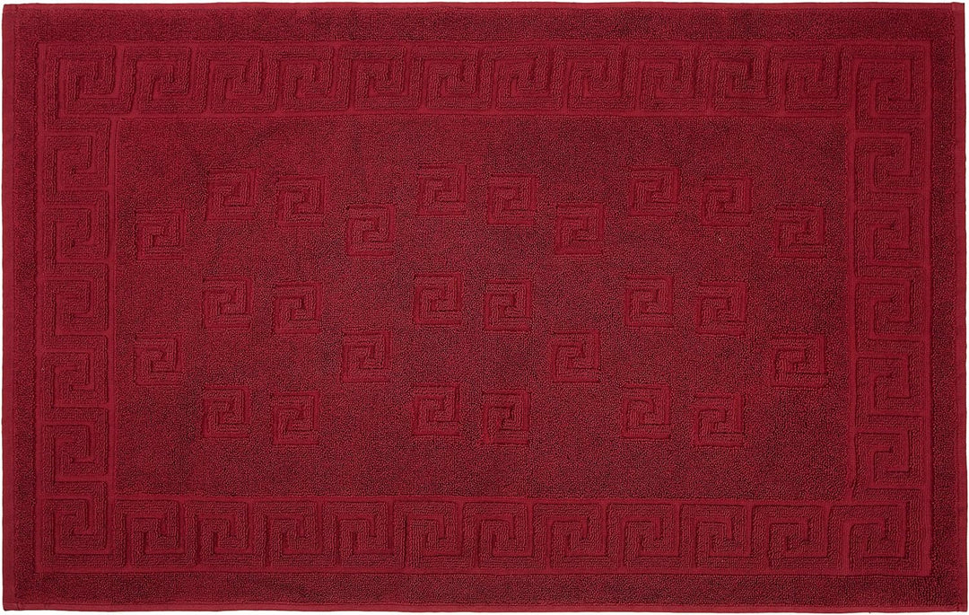 Arle-Living Luxus Medusa Duschvorleger im 2er Pack 50x80 cm - feinste Baumwolle/Jacquard Webung/Hoch