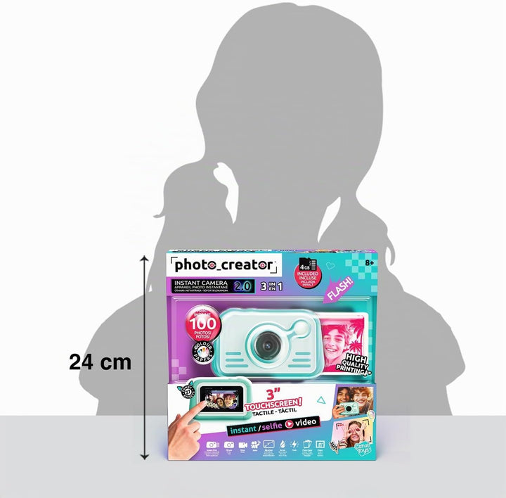 Canal Toys – Photo Creator – Sofortbildkamera in Blau für Kinder ab 8 Jahren – Geschenkidee, um Erin