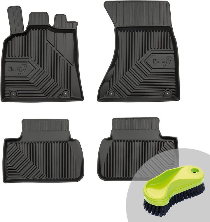 FROGUM No.77 Gummimatten Ganzjahresset von Auto Fussmatten Autofussmatten für Porsche Macan ab 2013