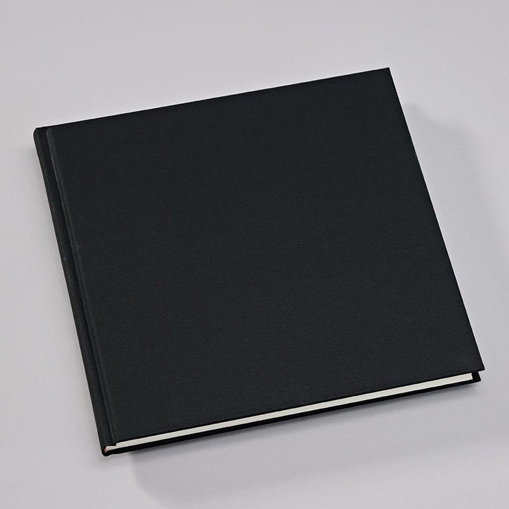 Semikolon Ewigkeit Gästebuch ungefüttert schwarz + + + 120 Blatt Hand Made Papier + + + GÄSTEBUCH fü