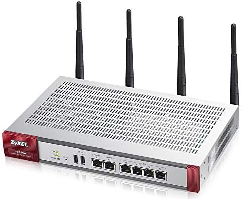 ZyXEL USG60W Firewall 3.0A 28W 272x186x36mm 1,43kg 2,23kg Gigabit Ethernet WLAN