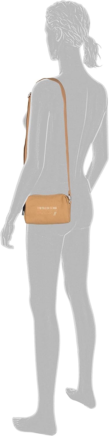 TOM TAILOR Denim Damen Lia Cross Bag, Camel