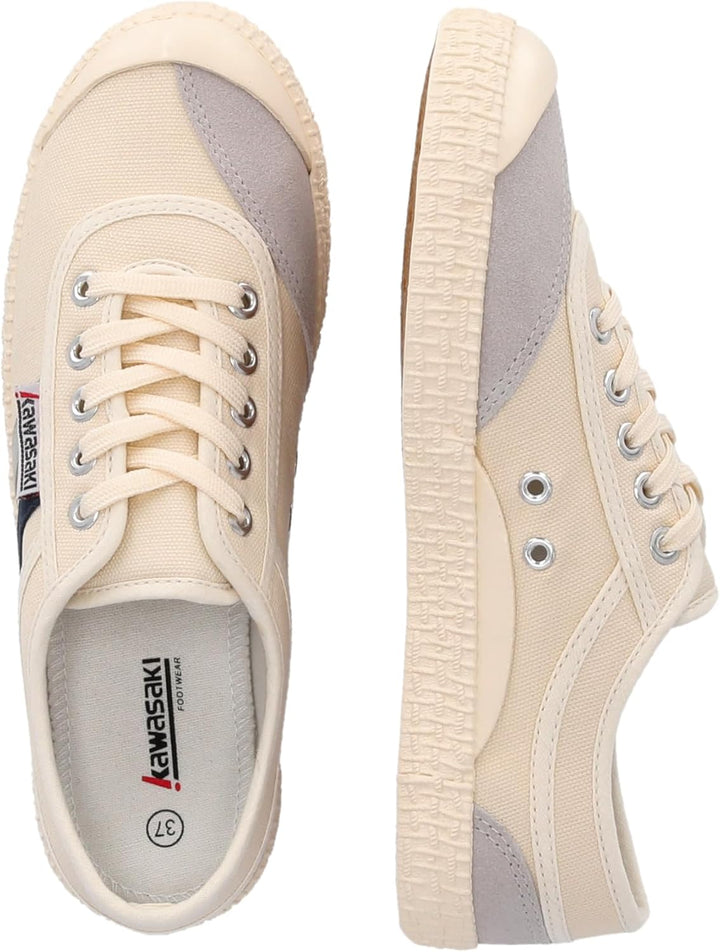 Kawasaki Unisex Retro Canvas Shoe Low-top 40 EU 1106 Oatmeal, 40 EU 1106 Oatmeal