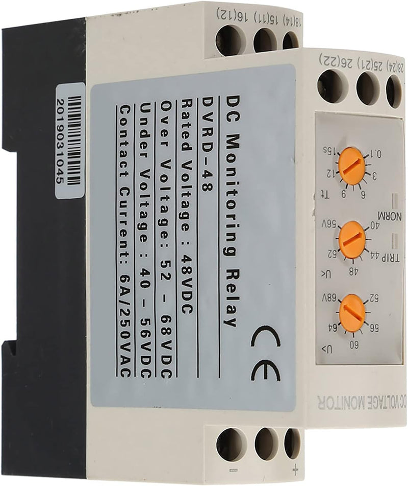 Tyenaza Überspannungs-Unterspannungsschutz - DC 12V/24V/36V/48V Überspannungs- und Unterspannungssch