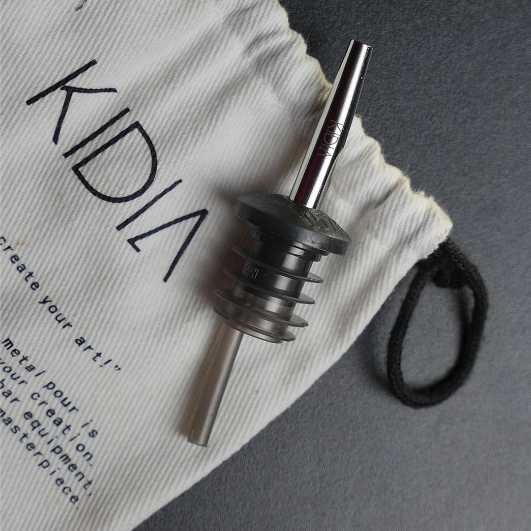 Kidia Metal pour Cocktail 10 Stück - Professioneller Ausgiesser für Barman - Dosierer für Cocktail a