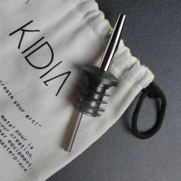 Kidia Metal pour Cocktail 10 Stück - Professioneller Ausgiesser für Barman - Dosierer für Cocktail a