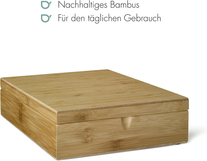Bredemeijer Teebeutel-Kiste 9 Fächer ohne Fenster