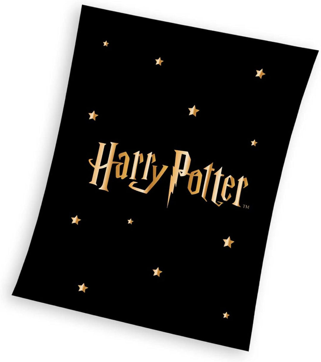 Grosse Harry Potter Stars Wohndecke 130 x 170 super weiche Coral-Fleecedecke Kuscheldecke Sofa-Decke