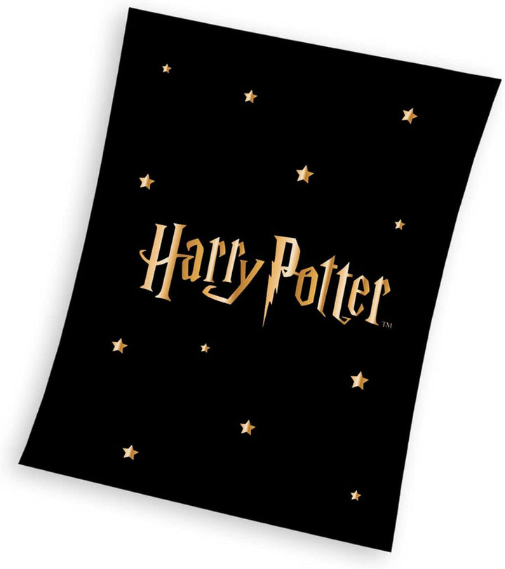 Grosse Harry Potter Stars Wohndecke 130 x 170 super weiche Coral-Fleecedecke Kuscheldecke Sofa-Decke