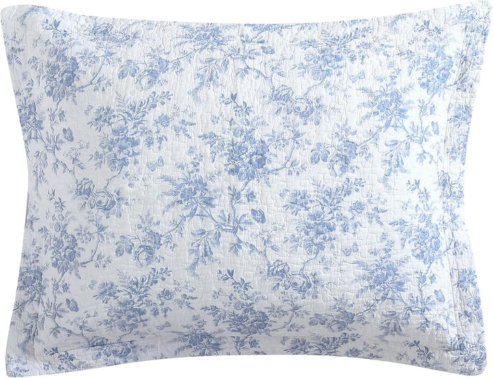 Laura Ashley Home – Tagesbett-Set, Blumen-Bettwäsche mit passenden Kissenbezügen und Kissenbezug, He