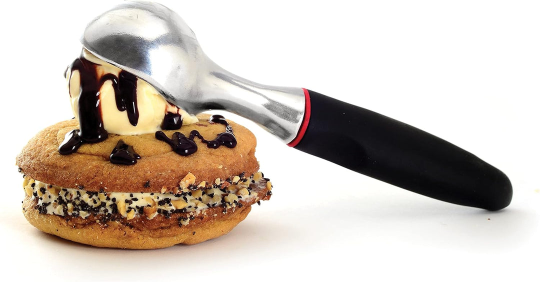 Norpro, Eisportionierer, Schwarz, Einheitsgrösse Eiscremekugel, Eiscremekugel