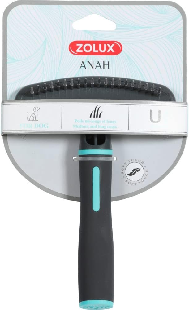 Zolux - ZO-470821 20 Zähne Curry Ring 12 x 3 x 17,2 cm Anah Serie für Hunde Mehrfarbig, Mehrfarbig