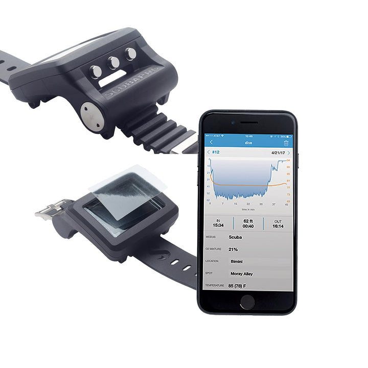 SCUBAPRO Galileo 2 mit LED-Sender und HR-Brustgurt Tauchcomputer