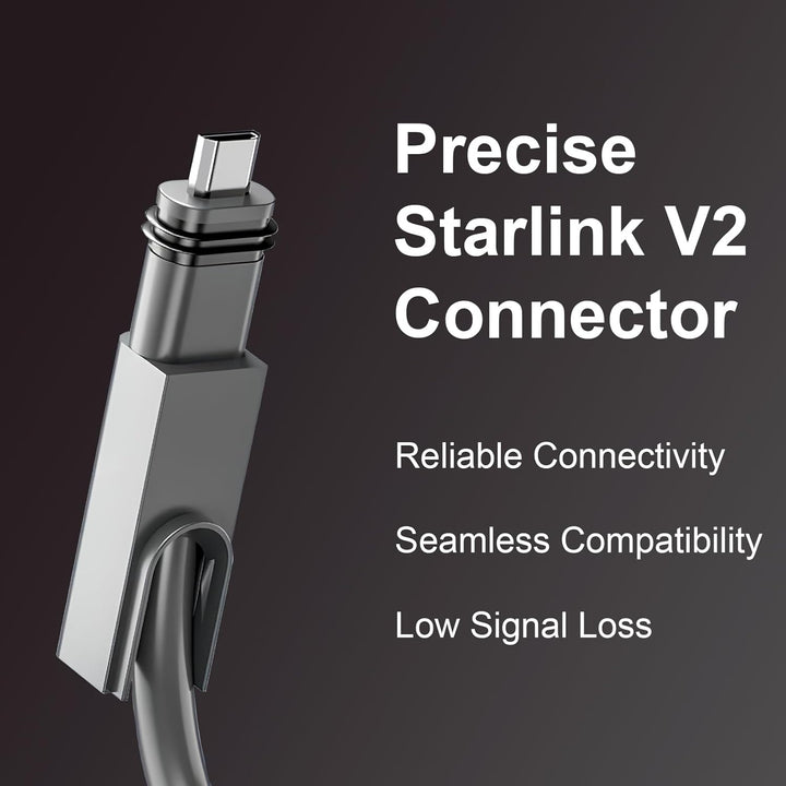 StarLink Gen 2 Kabel mit Kabel-Caddy 30,5 m für Starlink Extension Gen 2 Router 100ft, 100ft