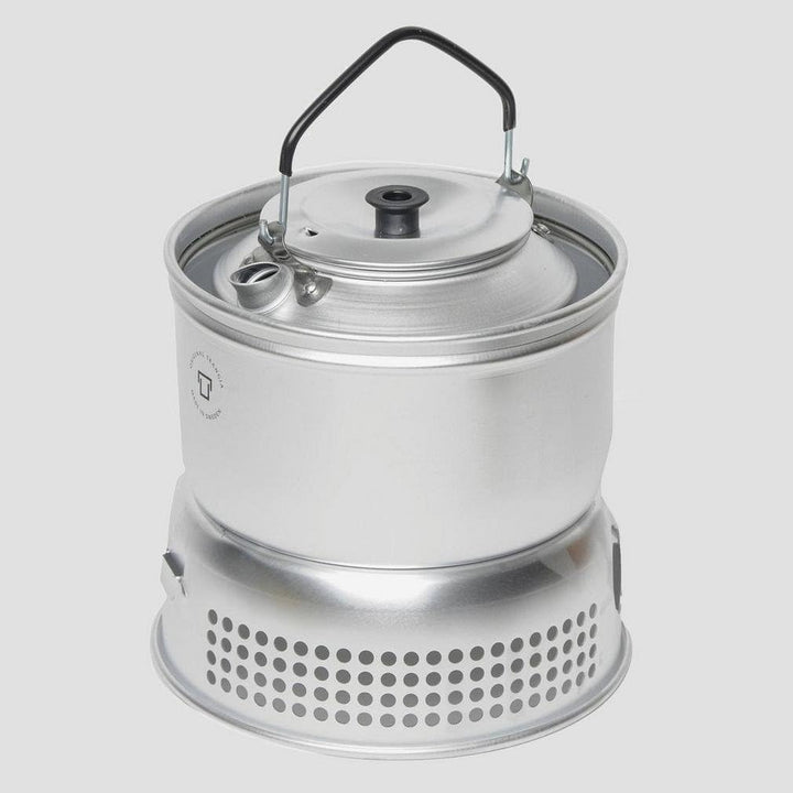 Trangia 27 Antihaft-Kochset Einzeln Mit Wasserkocher & Spirituosenbrenner, Einzeln Mit Wasserkocher