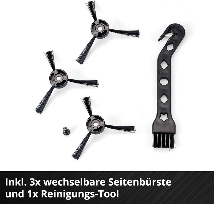 Einhell Akku-Besen TE-FS 18 Li-Solo | PXC | 18 V | 250-mm-Kehrwalze | Reinigungslippe | beutellos |