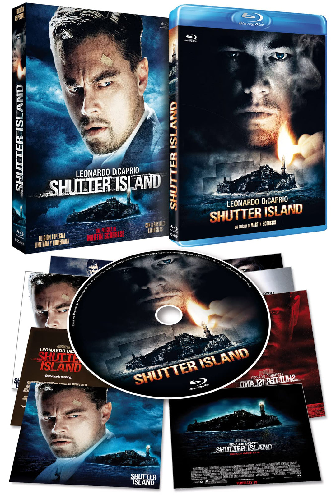 Shutter island -BD ED LIMITADA. - BD