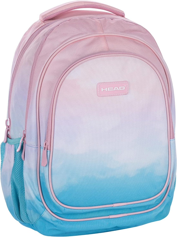 HEAD Mädchen Schulrucksack Shulrucksack Einheitsgrösse Pink Blue, Einheitsgrösse Pink Blue