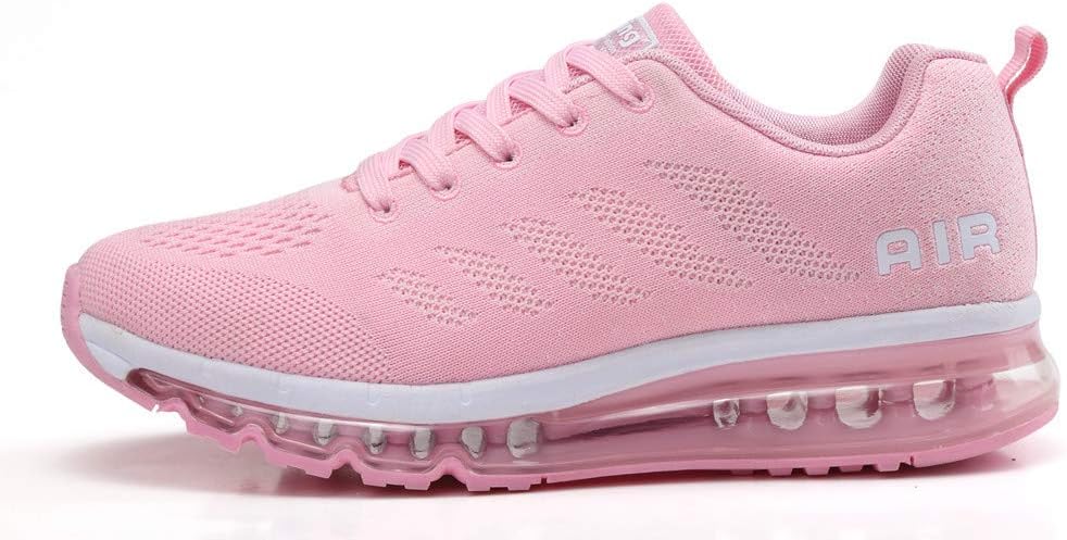 frysen Herren Damen Sportschuhe Laufschuhe mit Luftpolster Turnschuhe Profilsohle Sneakers Leichte S