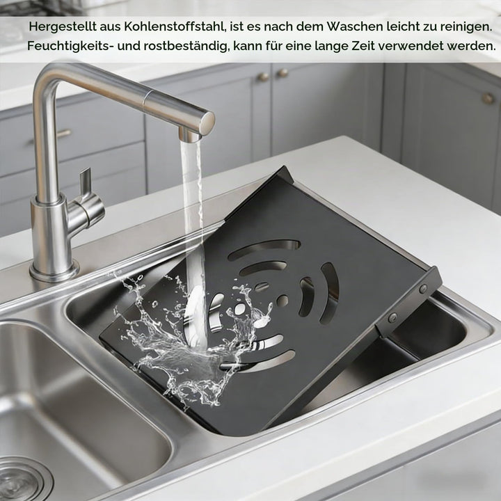 Topf und Pfannenorganizer mit 7 verstellbaren Fächern Küchenschrank-Organizer für Töpfe,Gusseisenpfa