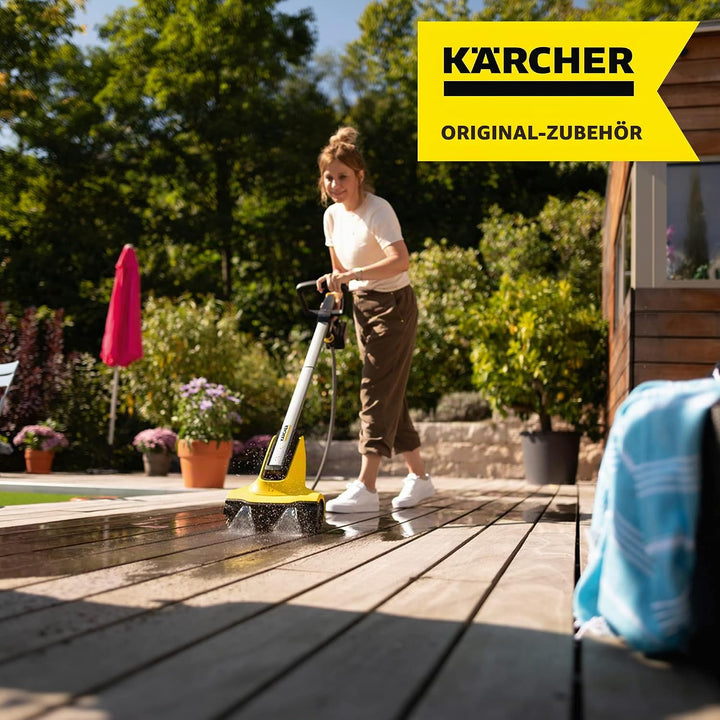 Kärcher Bürstenwalzenset Holzflächen für Terrassenreiniger PCL 3-18, geeignet für Holzoberflächen un