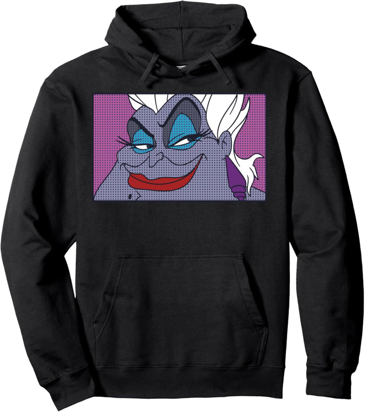 Disney Villains Ursula Comic Panel Portrait Pullover Hoodie