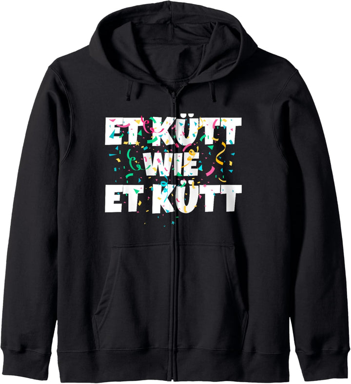 Et Kütt Wie Et Kütt Lustiger Kostümersatz Kapuzenjacke