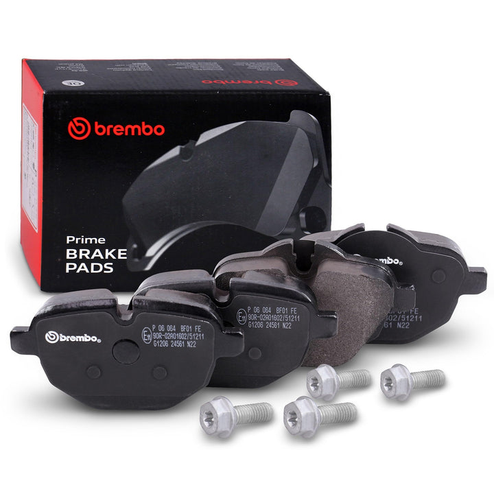 Brembo P06064 Hintere Bremsbeläge, Anzahl 4 Single, Single