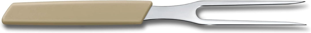 Victorinox Swiss Modern, Profi Tranchiergabel, Extra Scharfe Klinge, 15 cm, Robuster Kunststoffgriff