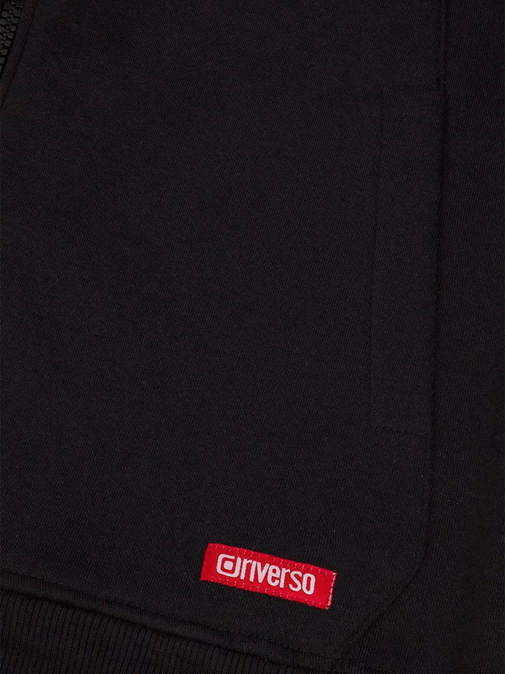 riverso Herren Kapuzenjacke RIVDanilo Hoodie Kapuzenpullover Reissverschluss Kapuze Hooded Jacke Bau
