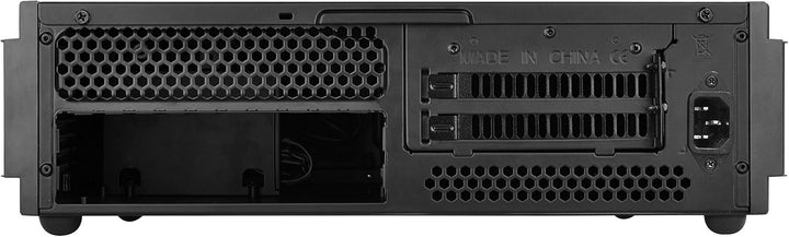 SilverStone SST-ML07B - Milo Mini-ITX schmales HTPC Desktop Gehäuse, schwarz, SST-ML07B