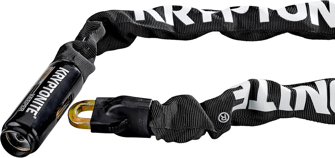 Kryptonite 808 Kabelschloss Evolution series 4 Integrated Chain 1090, Schwarz, 90cm &amp; 152080 Kabelsc