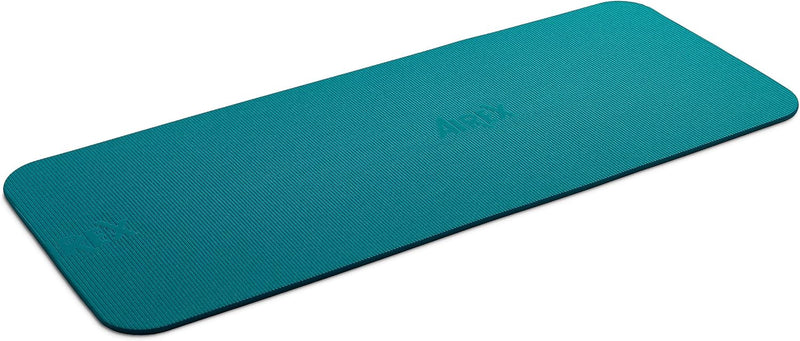 AIREX Fitline 140, Gymnastikmatte, wasserblau, ca. 140 x 60 x 1,0 cm