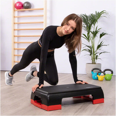 Sport-Tec Stepp Brett Stepper Aerobic Studio Fitness Step Board 2-Fach verstellbar