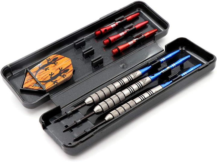 CUESOUL 30 Gramm Tungsten Steel Tip Darts Set 95% Tungsten 26 Gramm, 26 Gramm